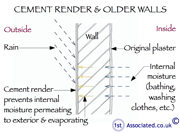 Cement render - Building Survey Quote