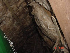 insulation over common rafters
